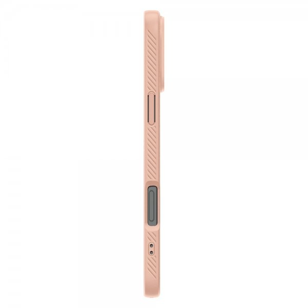 Spigen iPhone 16 Pro Max -suojakuori Liquid Air Rose Titanium
