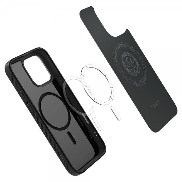 Spigen iPhone 16 Pro Max -kuori Liquid Air T MagFit Mattamusta