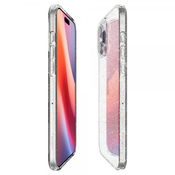 Spigen iPhone 16 Pro Max Kuori Liquid Crystal Glitter Crystal Quartz