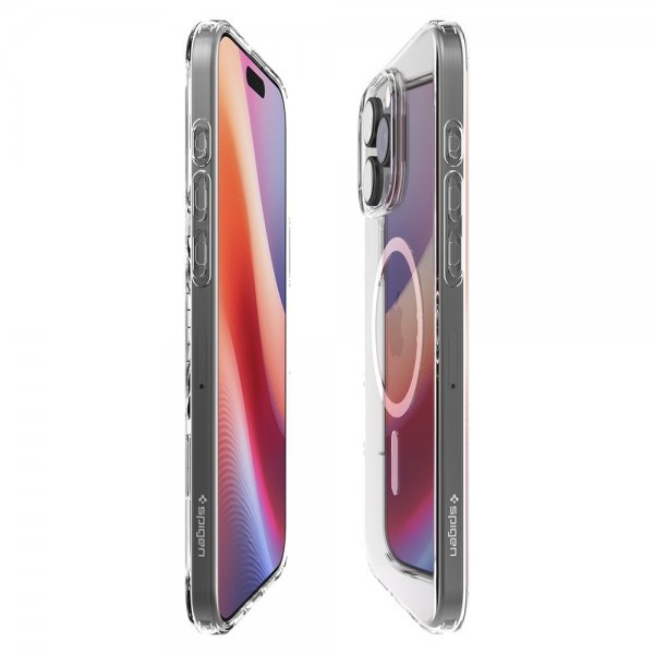 Spigen iPhone 16 Pro Max Kuori Liquid Crystal MagFit Crystal Clear