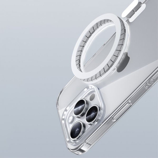 Benks iPhone 16 Pro Max -kuori Lucent Pro MagSafe Läpinäkyvä