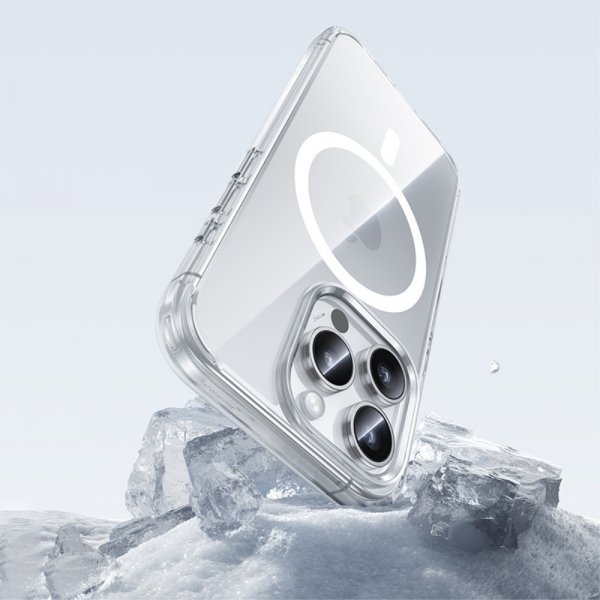 Benks iPhone 16 Pro Max -kuori Lucent Pro MagSafe Läpinäkyvä