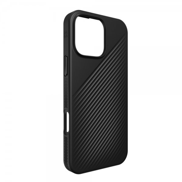 ZAGG iPhone 16 Pro Max -suojakuori Luxe Snap, musta