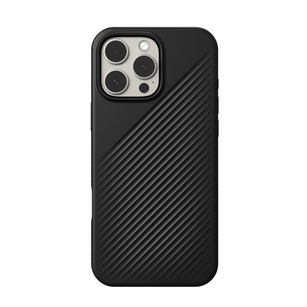 ZAGG iPhone 16 Pro Max -suojakuori Luxe Snap, musta