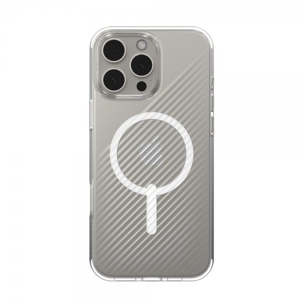 ZAGG iPhone 16 Pro Max -suojakuori Luxe Snap Transparent
