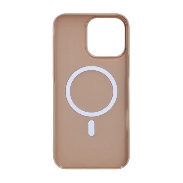 iPhone 16 Pro Max Kuori TPU MagSafe Kiiltävä Kulta