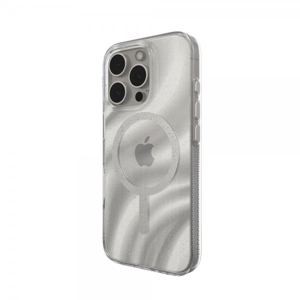 ZAGG iPhone 16 Pro Max -kuori Milan Snap Swirl Glitter