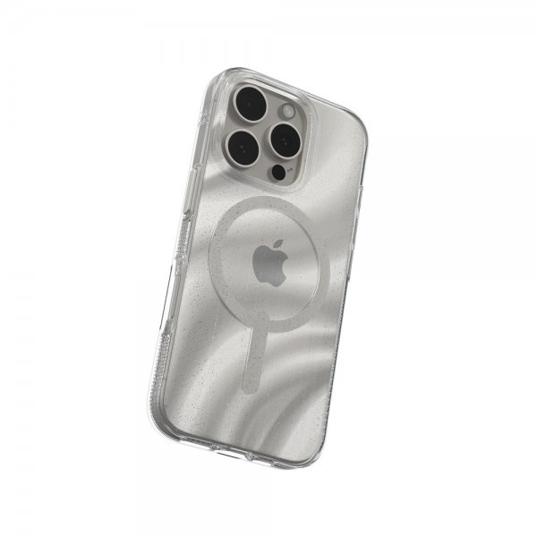 ZAGG iPhone 16 Pro Max -kuori Milan Snap Swirl Glitter