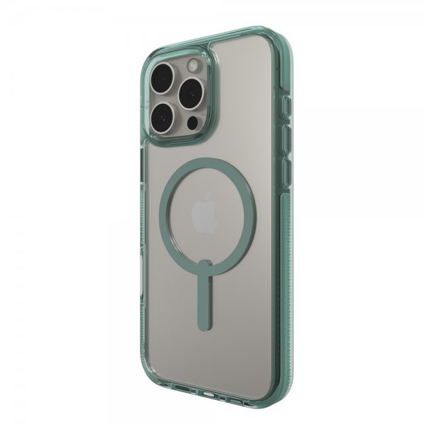 ZAGG iPhone 16 Pro Max -kuori Santa Cruz Snap vihreä