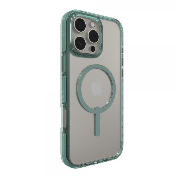 ZAGG iPhone 16 Pro Max -kuori Santa Cruz Snap vihreä