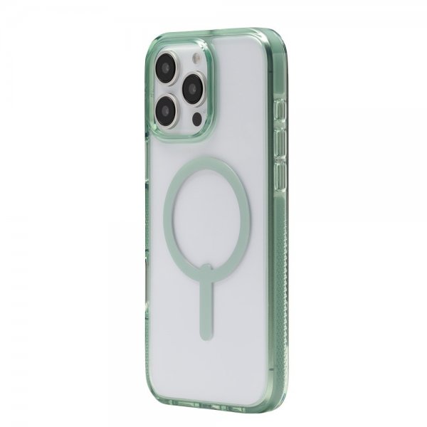 ZAGG iPhone 16 Pro Max -kuori Santa Cruz Snap vihreä