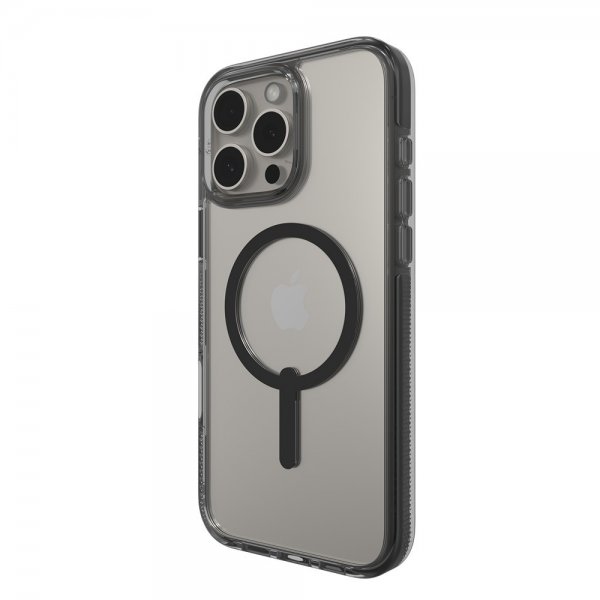 ZAGG iPhone 16 Pro Max -kuori Santa Cruz Snap Musta