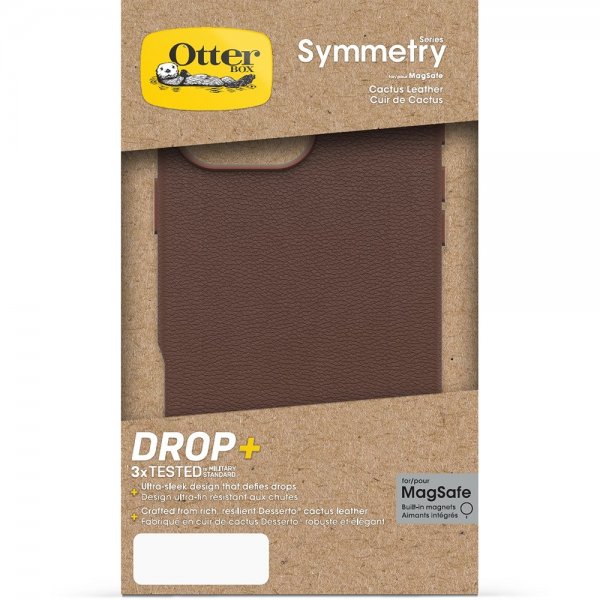 Otterbox iPhone 16 Pro Max -suojakuori Symmetry Cactus Leather MagSafe Rich Adobe