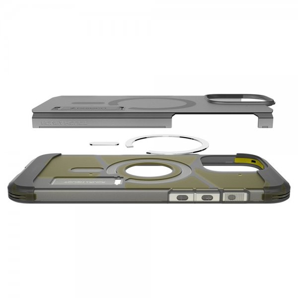 Spigen iPhone 16 Pro Max Kuori Tough Armor MagFit Frost Black