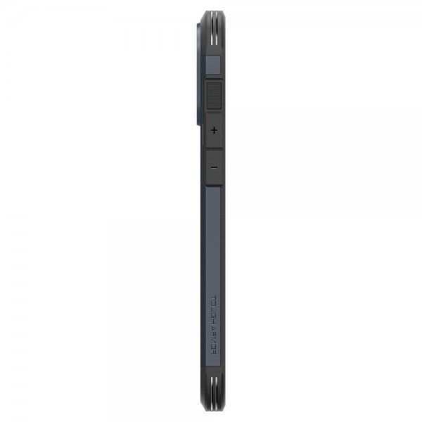 Spigen iPhone 16 Pro Max -suojakuori Tough Armor MagFit, Metal Slate