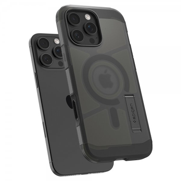Spigen iPhone 16 Pro Max Kuori Tough Armor T MagFit Frost Black