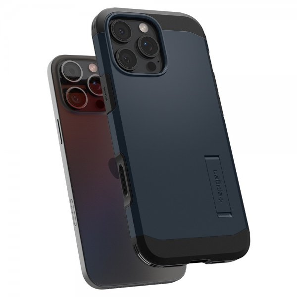 Spigen iPhone 16 Pro Max Kuori Tough Armor T MagFit Metal Slate