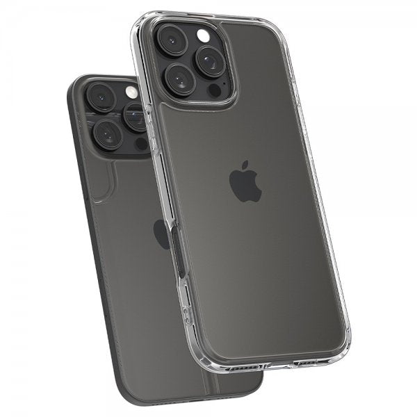 Spigen iPhone 16 Pro Max -suojakuori Ultra Hybrid Crystal Clear
