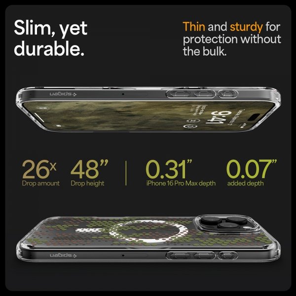 Spigen iPhone 16 Pro Max Kuori Ultra Hybrid MagFit Digital Camo