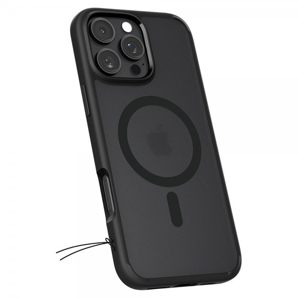 Spigen iPhone 16 Pro Max -suojakuori Ultra Hybrid MagFit Frost Black
