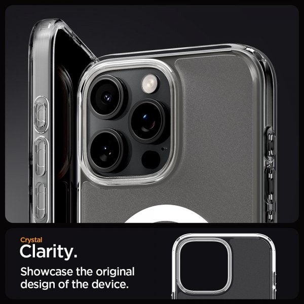 Spigen iPhone 16 Pro Max Kuori Ultra Hybrid MagFit Frost Clear