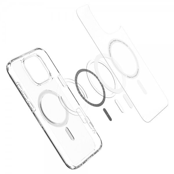 Spigen iPhone 16 Pro Max Kuori Ultra Hybrid MagFit Frost Clear