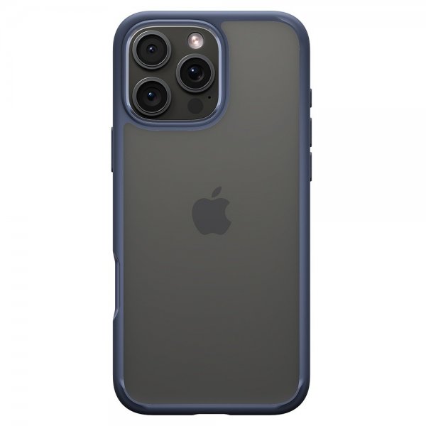 Spigen iPhone 16 Pro Max -suojakuori Ultra Hybrid, laivastonsininen