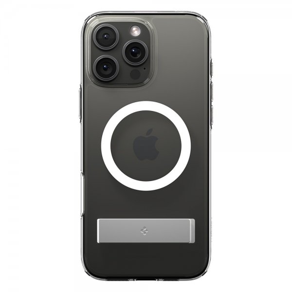 Spigen iPhone 16 Pro Max -suojakuori Ultra Hybrid S MagFit Crystal Clear