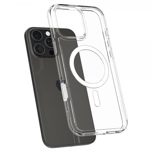 Spigen iPhone 16 Pro Max Kuori Ultra Hybrid T MagFit Clear White