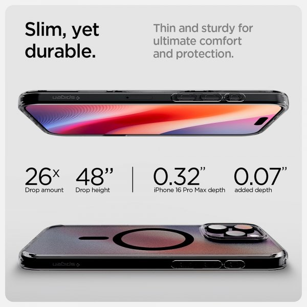 Spigen iPhone 16 Pro Max Kuori Ultra Hybrid T MagFit Frost Black