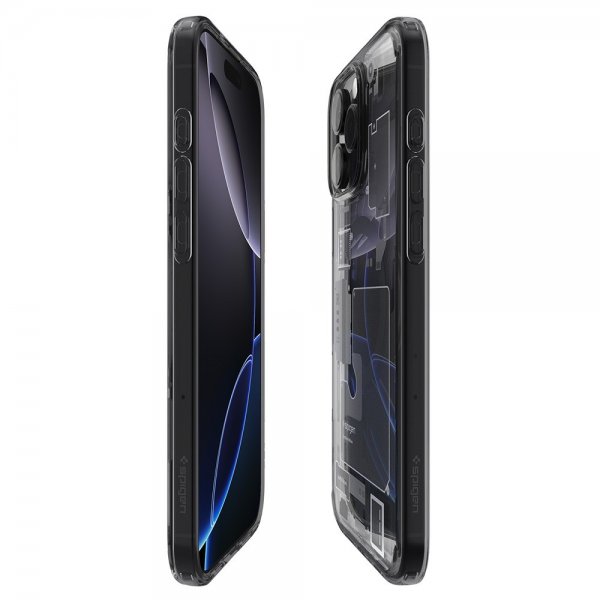 Spigen iPhone 16 Pro Max -suojakuori Ultra Hybrid Zero One MagFit, musta