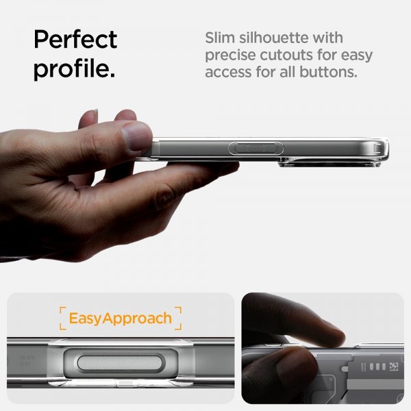 Spigen iPhone 16 Pro Max -suojakuori Ultra Hybrid Zero One MagFit, valkoinen