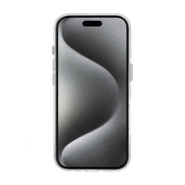 Rvelon iPhone 16 Pro Kuori Aallotettu MagSafe Läpinäkyvä