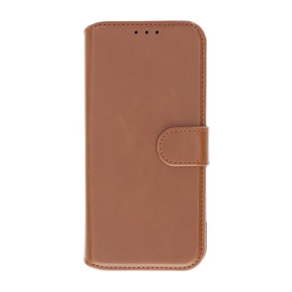 Rvelon iPhone 16 Pro -kotelo magneettisesti irrotettava kuori, ruskea