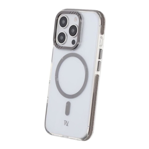 Rvelon iPhone 16 Pro Kuori TPU MagSafe Harmaa