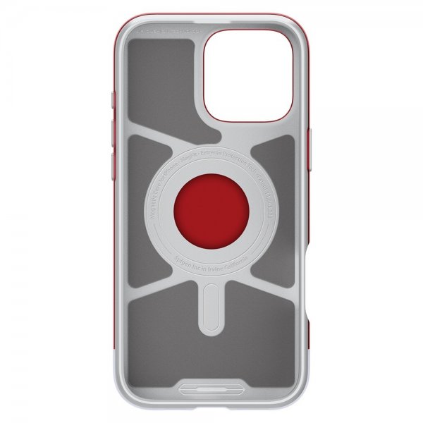 Spigen iPhone 16 Pro -kuori Classic C1 MagFit Ruby