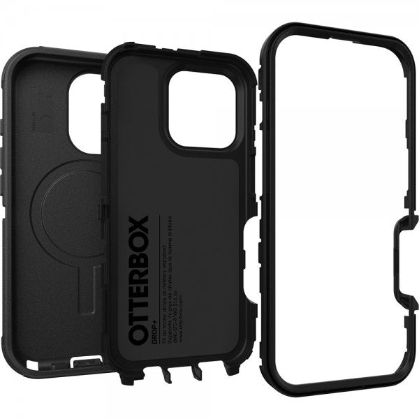 Otterbox iPhone 16 Pro Kuori Defender MagSafe Musta