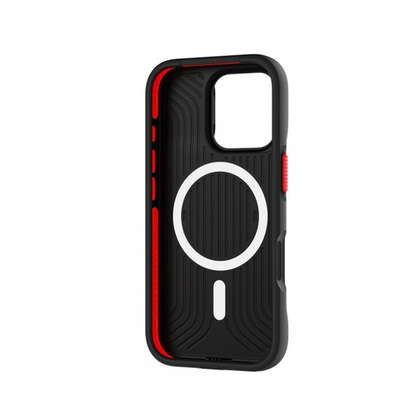 Tech21 iPhone 16 Pro -suojakuori EvoMax MagSafe, musta