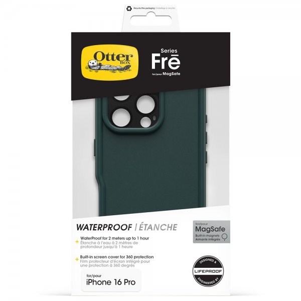 Otterbox iPhone 16 Pro Kuori Fre MagSafe Sagebrush