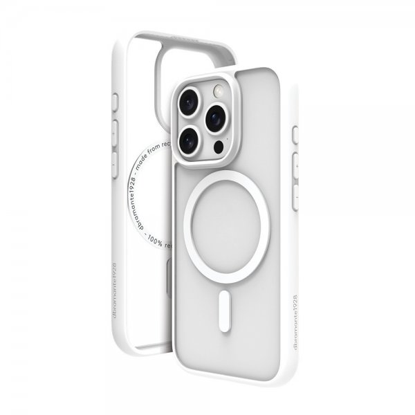dbramante1928 iPhone 16 Pro Grenen MagSafe Valkoinen kuori