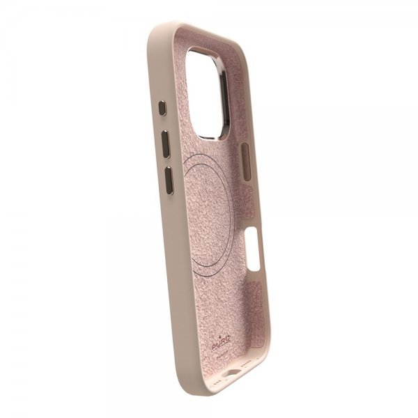 Puro iPhone 16 Pro -kuori ICON Mag Pro Beige