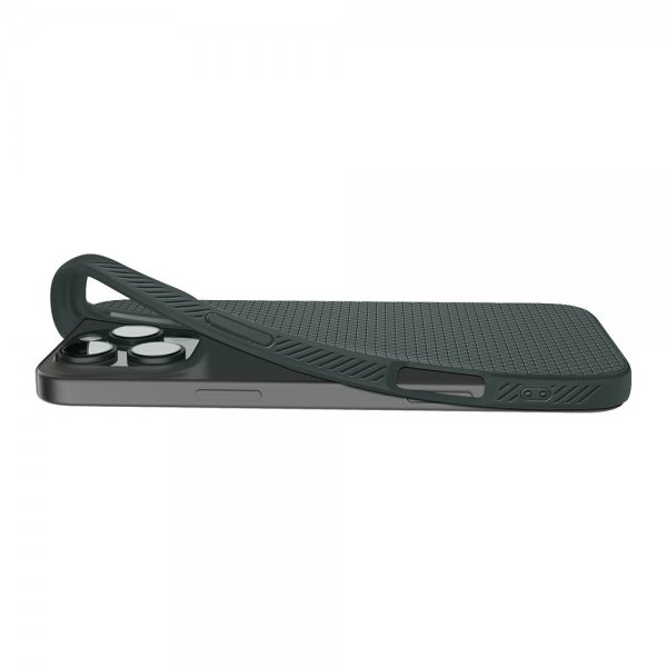Spigen iPhone 16 Pro -kuori Liquid Air Abyss Green