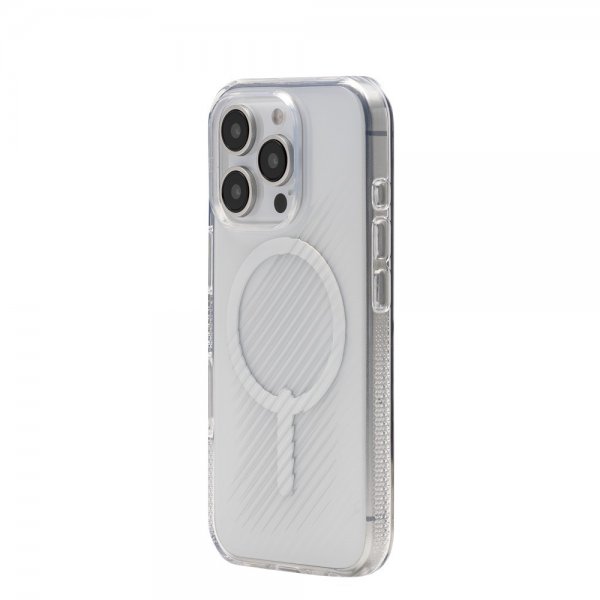 ZAGG iPhone 16 Pro Kuori Luxe Snap Läpinäkyvä