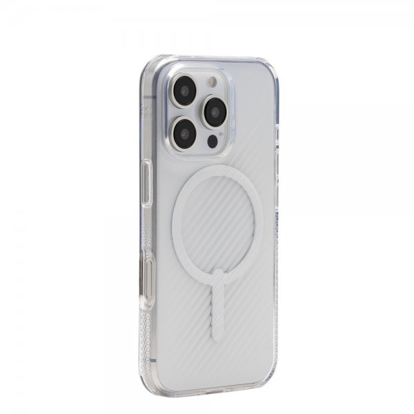 ZAGG iPhone 16 Pro Kuori Luxe Snap Läpinäkyvä