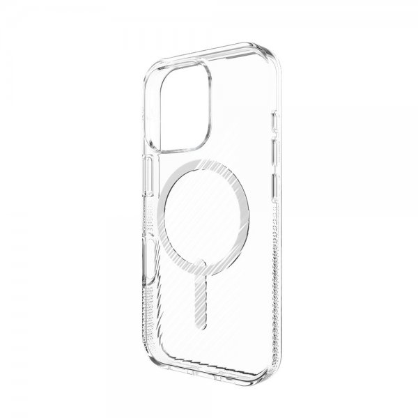 ZAGG iPhone 16 Pro Kuori Luxe Snap Läpinäkyvä