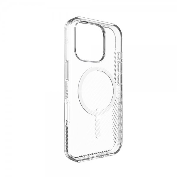 ZAGG iPhone 16 Pro Kuori Luxe Snap Läpinäkyvä