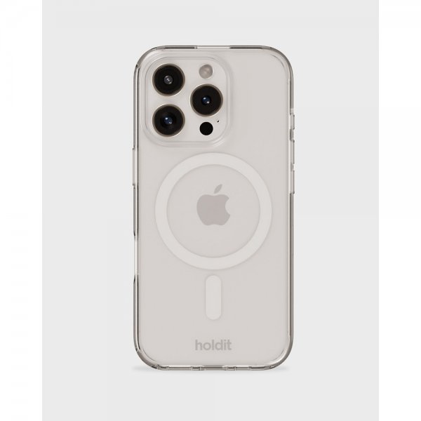 holdit iPhone 16 Pro Kuori MagSafe Case Valkoinen