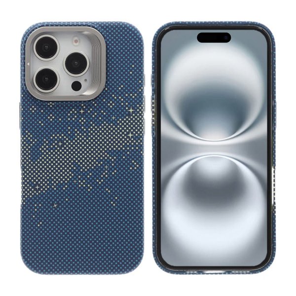 iPhone 16 Pro Kuori Kokoontaittuva Jalusta MagSafe Sinikulta