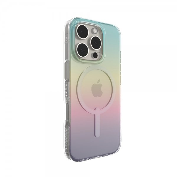 ZAGG iPhone 16 Pro -suojakuori Milan Snap Iridescent