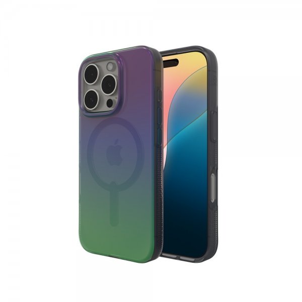 ZAGG iPhone 16 Pro -kuori Milan Snap Raven Feather